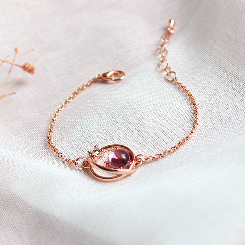 Vòng Tay Mặt Hình Hành Tinh Nhiều Màu Sắc