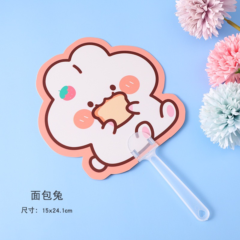Quạt Cầm Tay Mini Họa Tiết Hoạt Hình Nhân Vật Dễ Thương Tiện Dụng