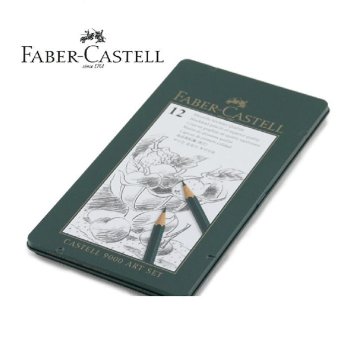 Chì Đức Faber Castell 12 cây Faber Castell 9000 Art Set