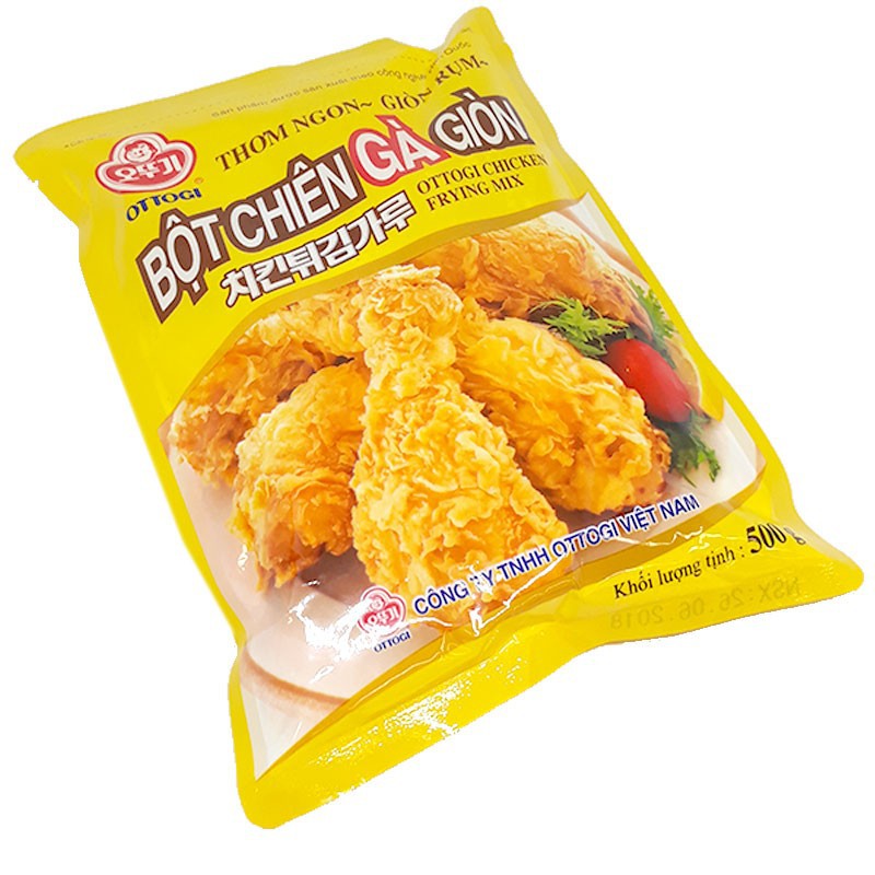 BỘT CHIÊN GIÒN OTTOGI 150G, bột chiên gà giòn 500 G