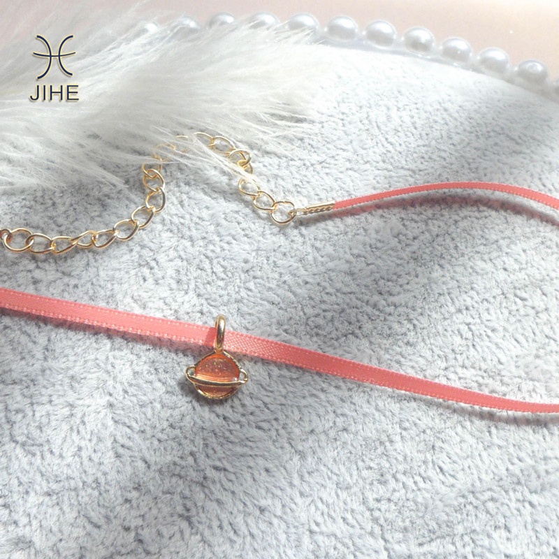 Choker Ren Hồng Phong Cách Nhật Hàn Thời Trang