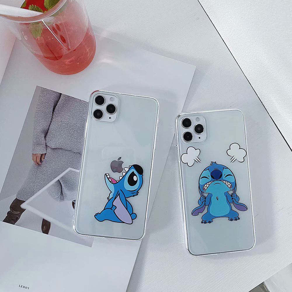 Stitch Printed Phone Case for 12 Pro Max 7 Plus 8 Plus 12 Mini 11 Pro Max 6s 7 8 Plus X Xr Xs Max