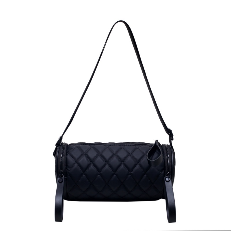 Túi Đeo Chéo Vai Bằng Vải nylon Hình Trụ 2022 Thời Trang Mới Mẻ Cho Nữ