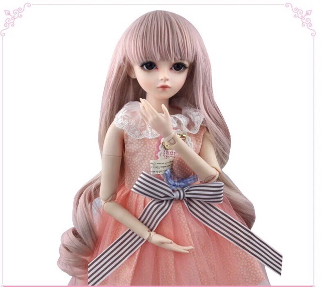 Tóc giả cho bjd 1/3 ( doris kilig doll)