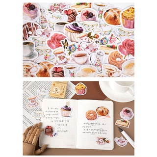 Hộp 46 stickers thức ăn uống