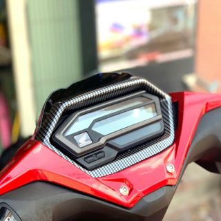 Ốp viền đồng hồ vân carbon Winner X chính hãng Honda
