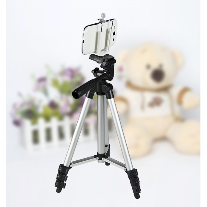 Gậy 3 Chân Tripod Tf-3110 Tặng Kèm Giá Đỡ Điện Thoại