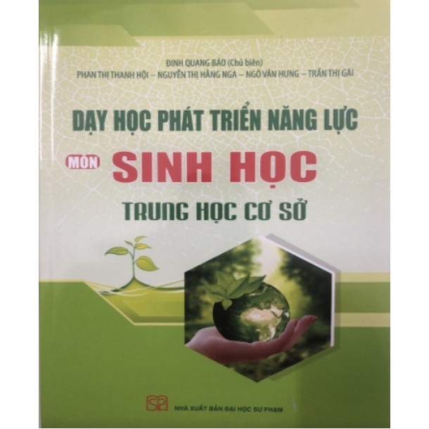 Sách - Dạy học phát triển năng lực môn Sinh học trung học cơ sở