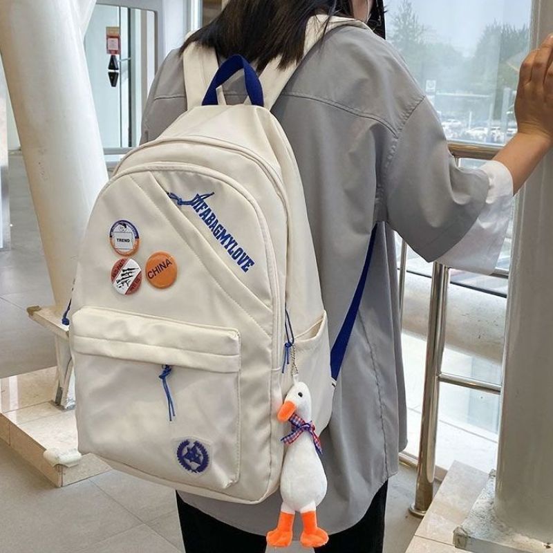 Balo Cỡ Lớn Thiết Kế Dễ Thương Phong Cách Hàn Quốc Dành Cho Nữ Sinh