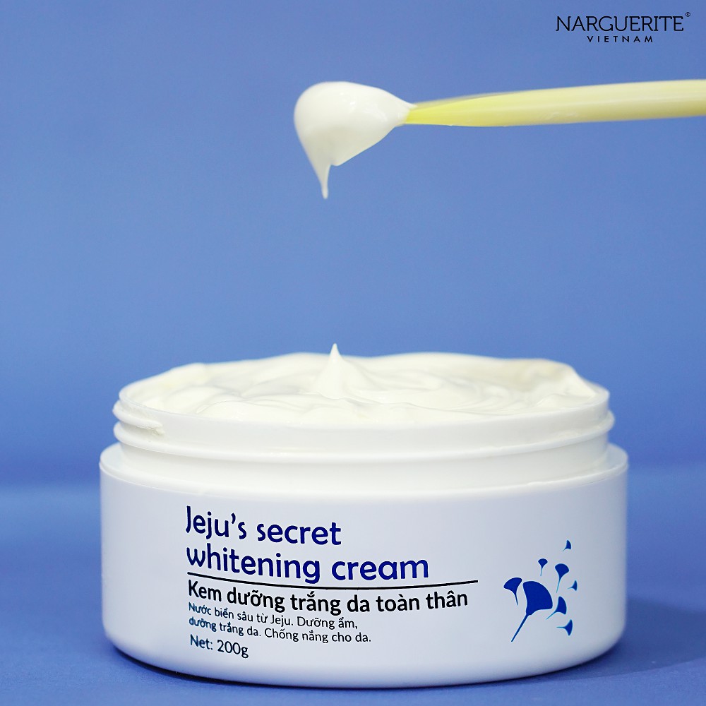 Kem dưỡng trắng da toàn thân Narguerite Jeju's Secret Cream 200g