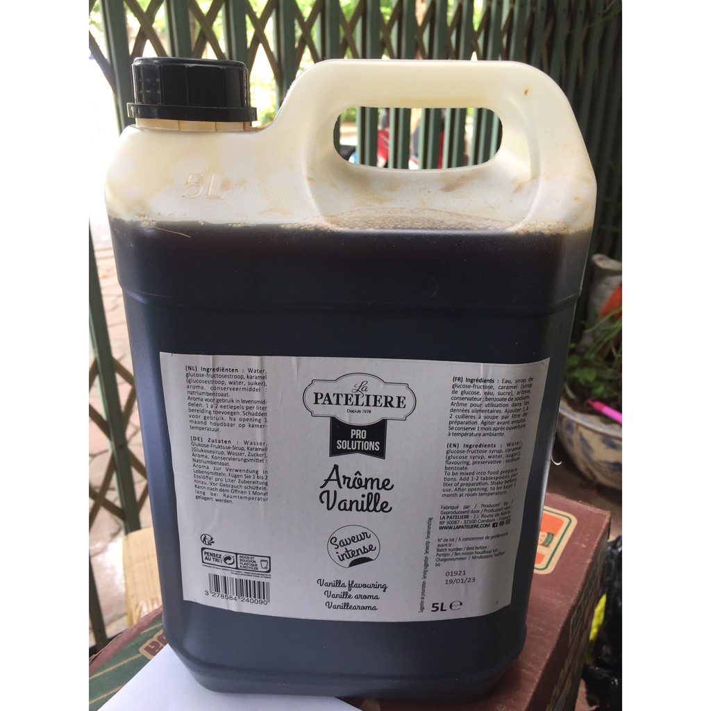 Tinh Chất Vani La Pateliere 5L