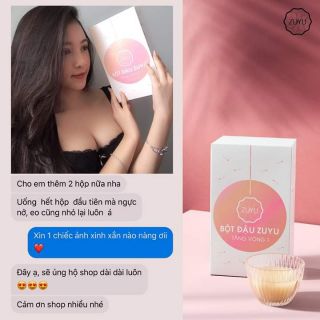 Bột Đậu Tăng Vòng 1 ZuYu kèm tinh dầu massa