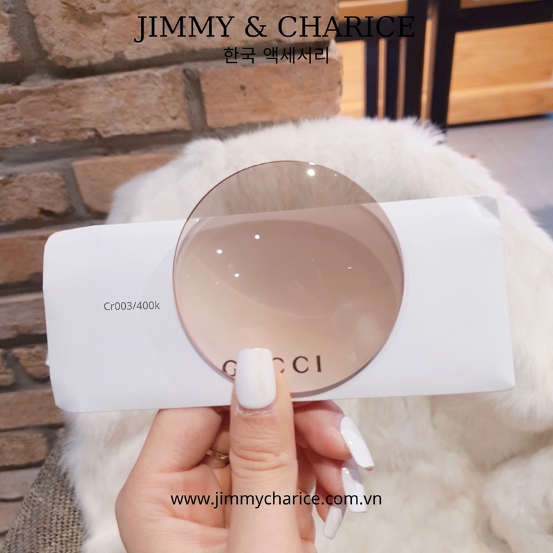 Tròng kính cận râm các màu Jimmy & Charice