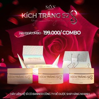 COMBO TAM SẮC S2 - VITAMIN KÍCH TRẮNG TAM SẮC S2