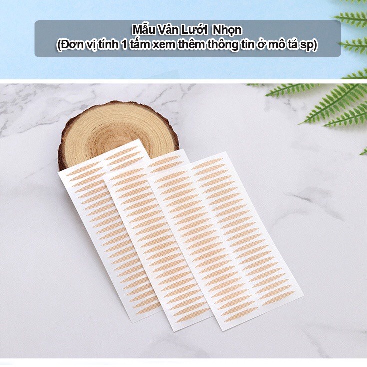 Miếng Dán Kích Mí Vân Lưới Tự Nhiên Không Lộ Thoáng Khí Lâu  Tạo 2 Mí-Miếng dán kích mí bảo bối  giúp các cô nàng 1 mí