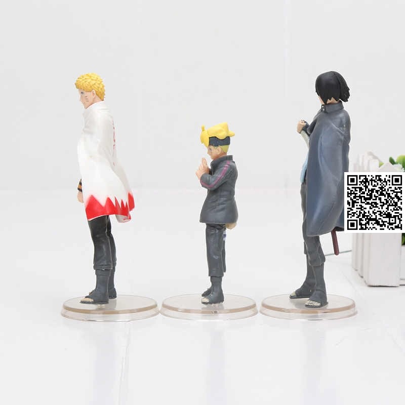 Mô hình bộ 3 BORUTO Sasuke Naruto 1067