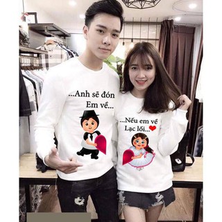 Mẫu áo đôi áo cặp cực HOT đáng iu giá rẻ đẹp siêu dễ thương