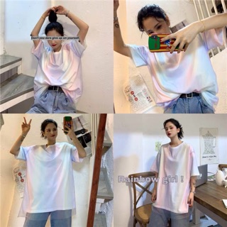 ÁO THUN REN CẦU VỒNG ULZZANG (order)