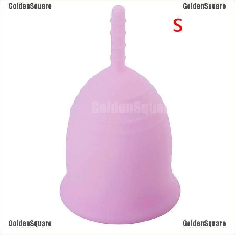 Cốc Nguyệt San Bằng Silicon Mềm Có Thể Tái Sử Dụng Cho Nữ