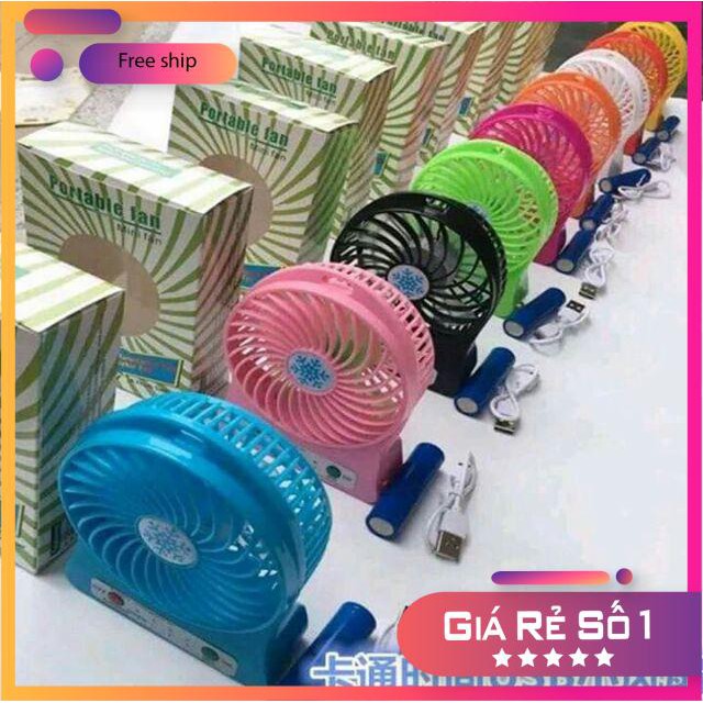 [RẺ NHẤT SHOPEE]QUẠT SẠC TÍCH ĐIỆN USB mini Fan