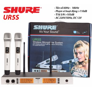 Micro không dây shure ur5s