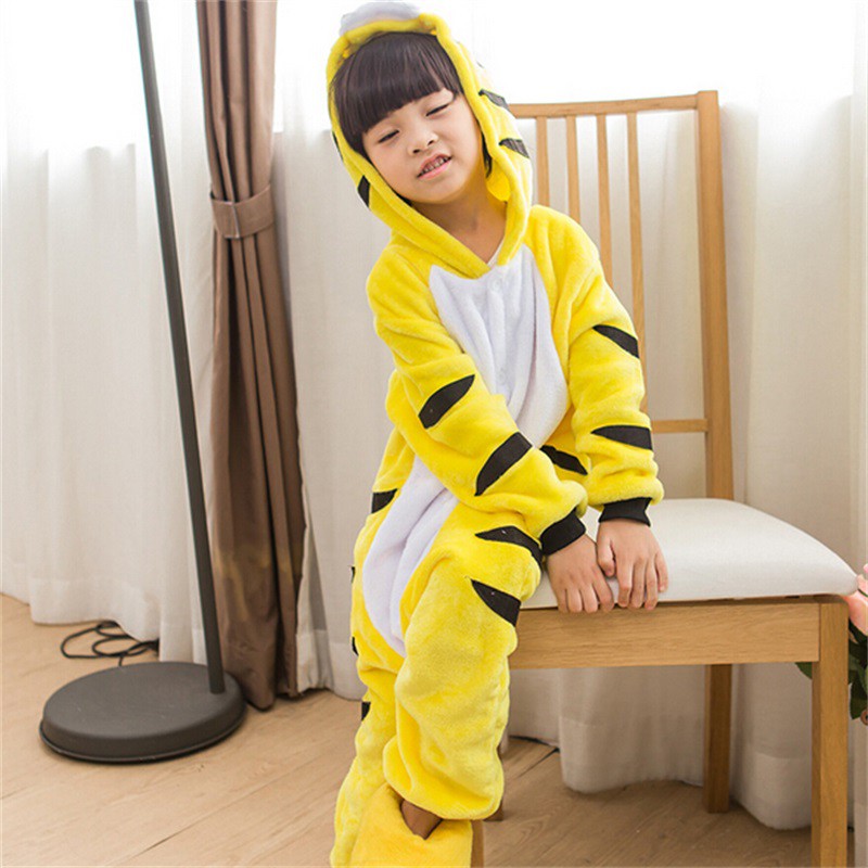 Áo liền quần Kigurumi một kích cỡ hình động vật dành cho nam và nữ