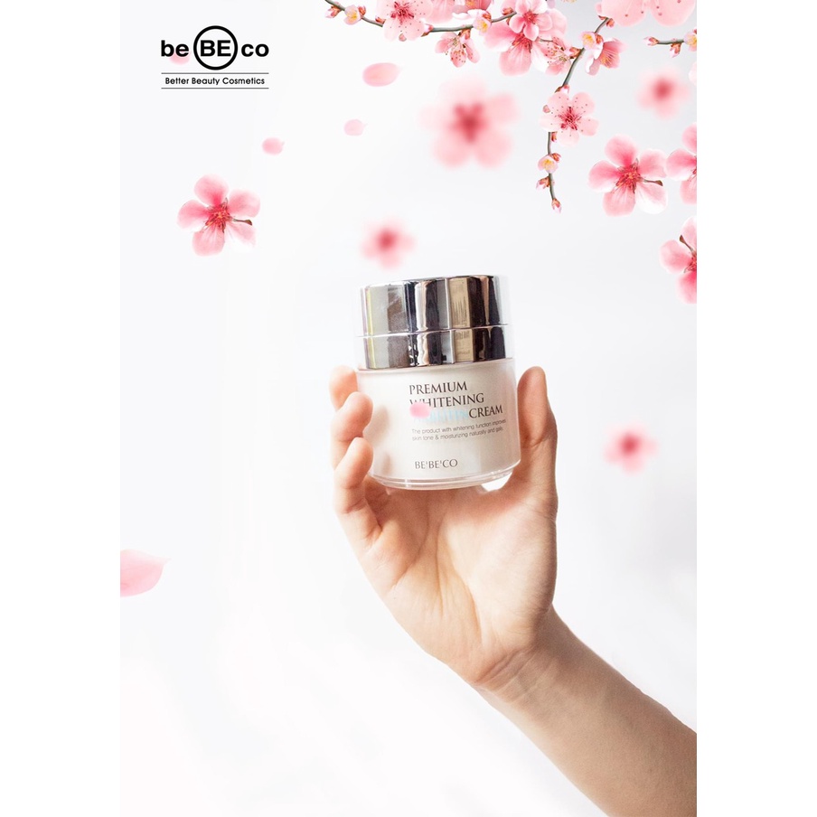 Kem dưỡng trắng &amp; phục hồi da cao cấp BEBECO PREMIUM WHITENING ARBUTIN CREAM 50ML