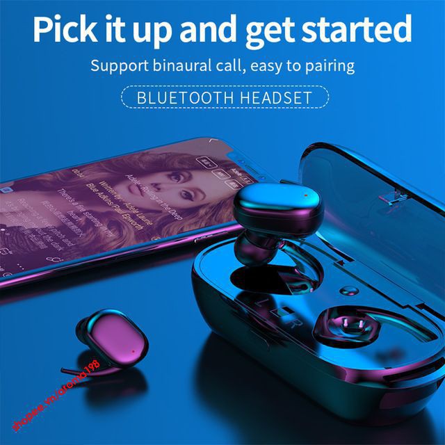 Tai Nghe Bluetooth 5.0 TWS T2C - Cảm Ứng 1 Chạm - Chống Nước IPX5 - Pin 12h - Đàm Thoại 2 tai - Tự Kết Nối