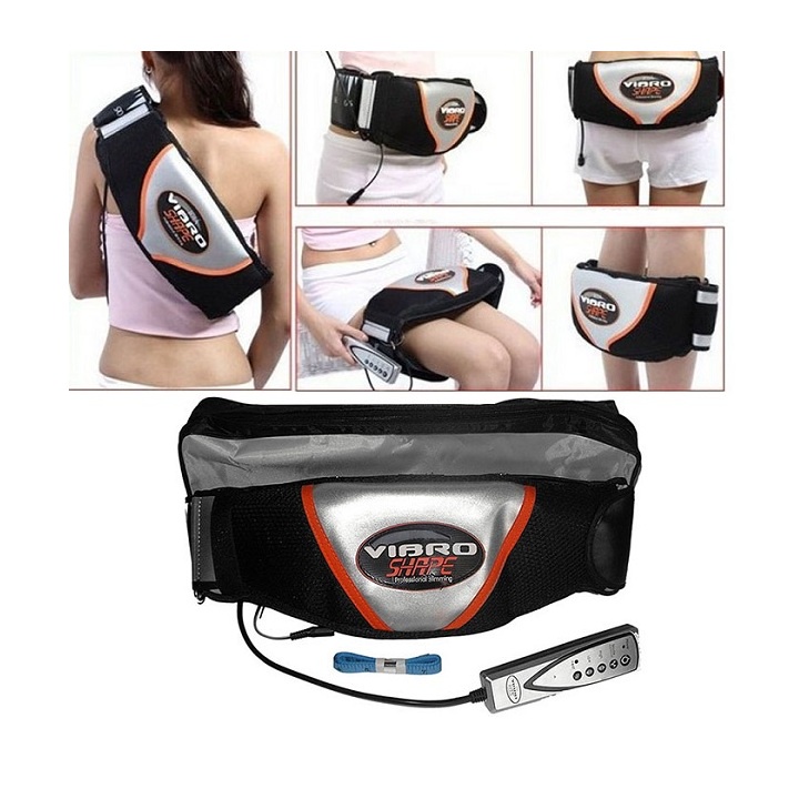 Máy Massage Bụng , Máy Rung Giảm Mỡ Bụng, Đai Rung Nóng Vibro shape