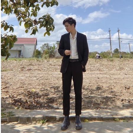 Quần Âu OAO đen/be/trắng basic