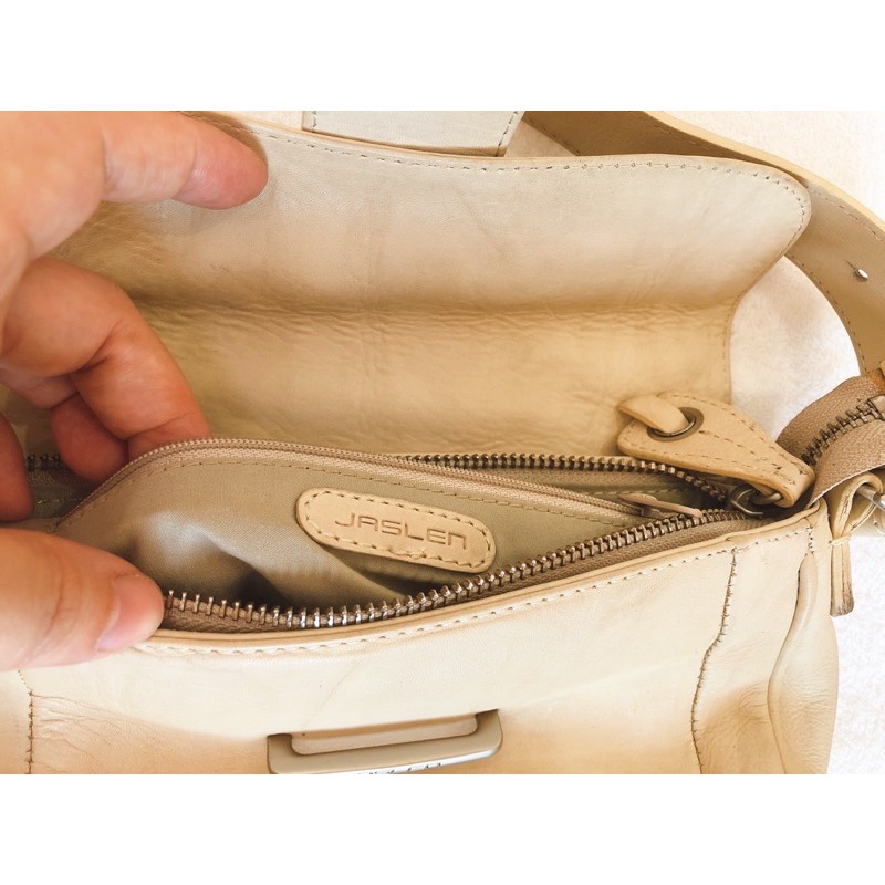 Túi si kẹp nách mini da thơm hiệu Jaslen