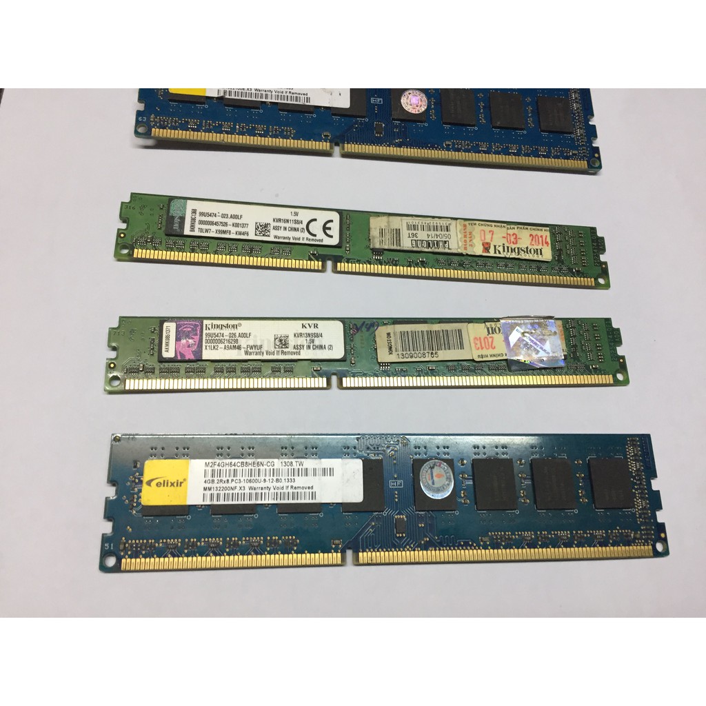 Ram DDram 3 4G dùng cho PC Bus 1333 hoặc 1600