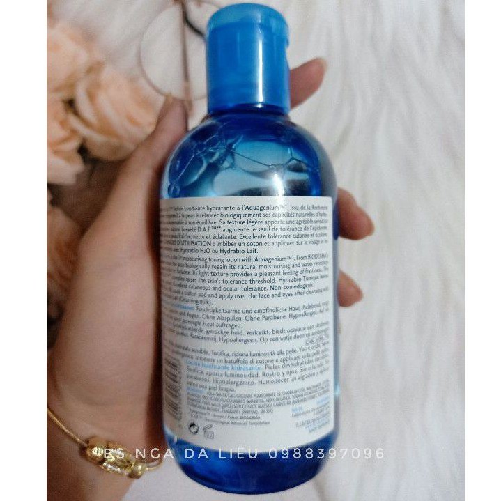 ✔️  Toner - Nước hoa hồng Bioderma Hydrabio 250ml