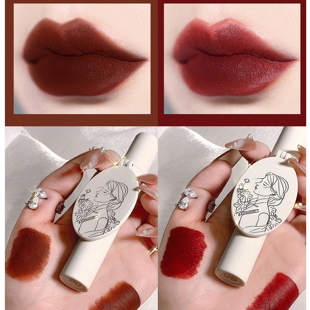 [Hàng mới về] Son môi Maffick tông lì mịn như nhung thiết kế có gương tiện dụng | BigBuy360 - bigbuy360.vn