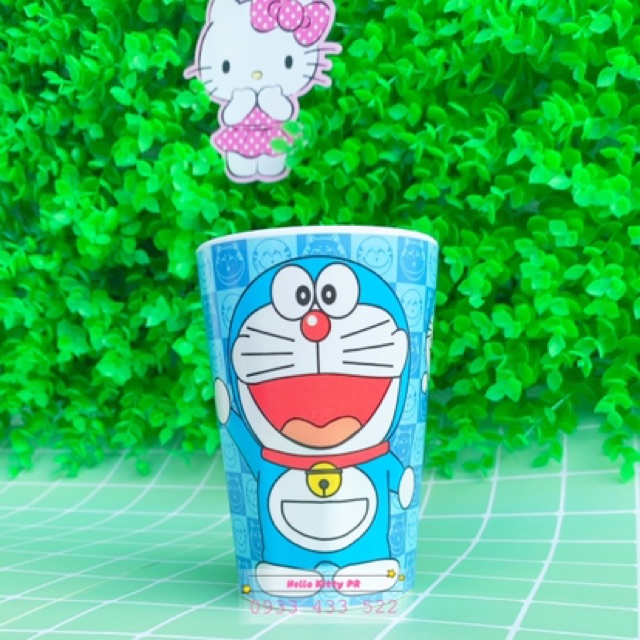 Ly melamine cute HELLO KITTY và DORAEMON DOREMON