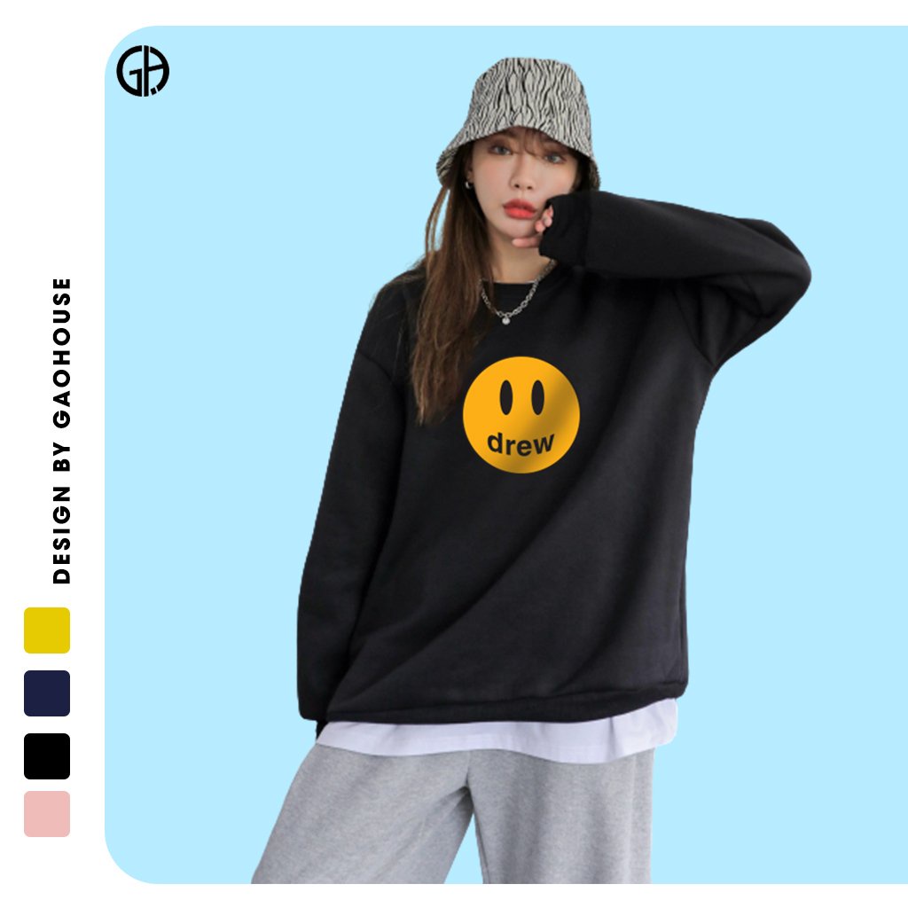 Áo Hoodie/Sweater Unisex Gạo House DREW - N86