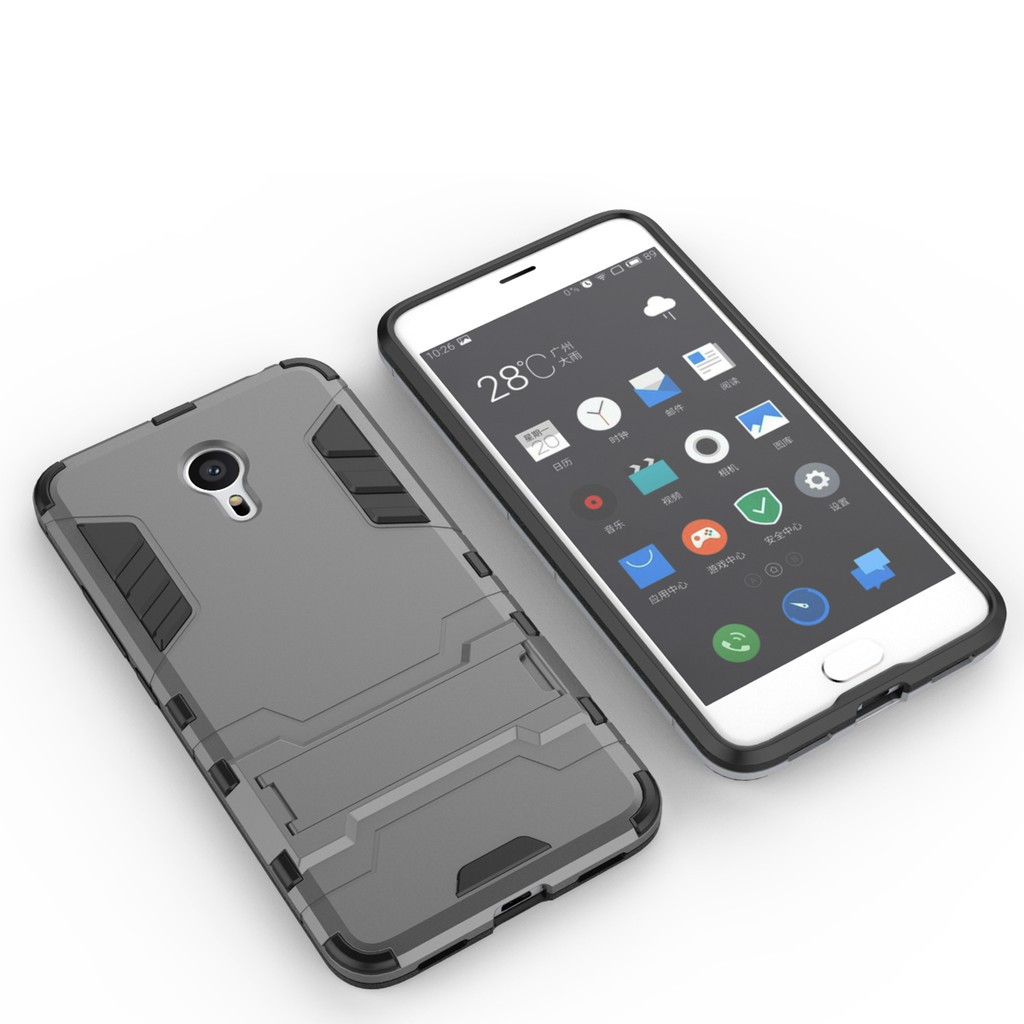 Meizu [MX6 Pro]
 Case, 5.2" Hard PVC+Rubber Cover Kickstand for Meizu [Pro 6] [Pro 6s]