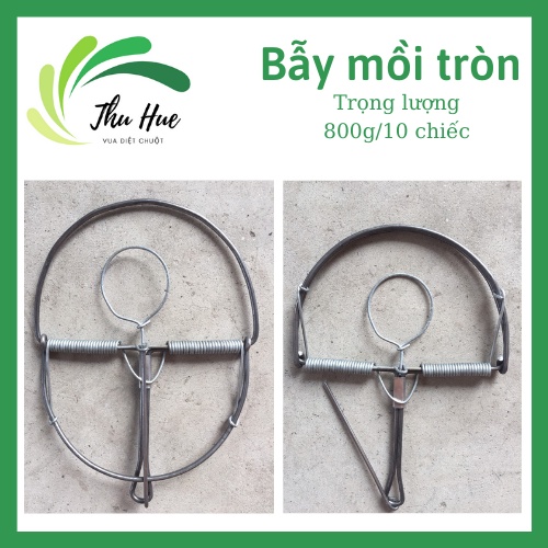 Bẫy chuột bán nguyệt mồi tròn đường kính 13cm – Siêu dính- Tặng kèm mồi thay thế