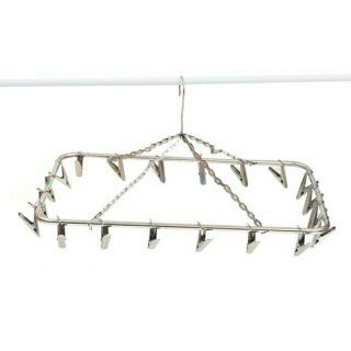 Móc dù inox vuông 20 kẹp