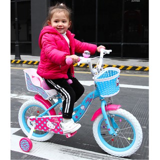Xe đạp trẻ em cao cấp Hello Kitty (hãng UK) cho bé 4-7 tuổi
