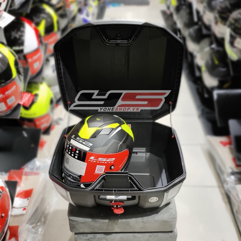 Thùng sau Givi B42N hệ thống khóa Monolock cao cấp dung tích 42 lít kèm đế gắn thùng Givi MP70N chính hãng