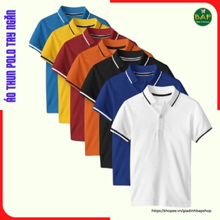 Áo Thun Polo, Áo Phông Có Cổ Nam Nữ Cá Sấu Mè Nhiều Màu - CA01