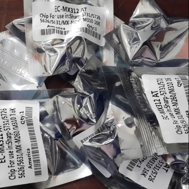 Chíp Máy Photocopy Sharp MX312 Dùng Cho Máy Sharp AR 5726/5731-M260N/M310N Hàng Chất Lượng Cao, Giá Tốt