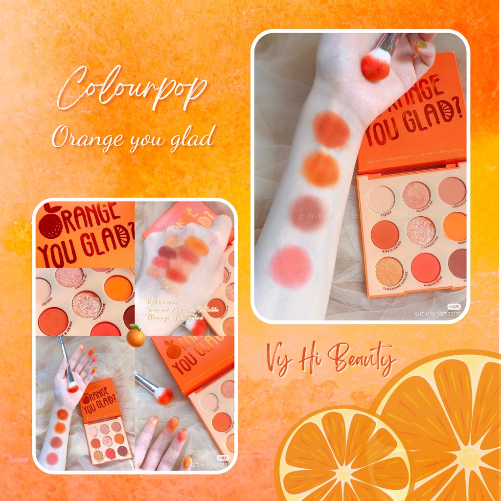 Bảng mắt Colourpop Orange you glad