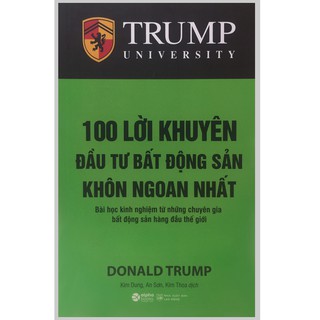 Sách - 100 lời khuyên đầu tư bất động sản khôn ngoan nhất