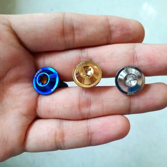 ỐC PROTI MẠ TITAN 6li (10mm - 90mm)