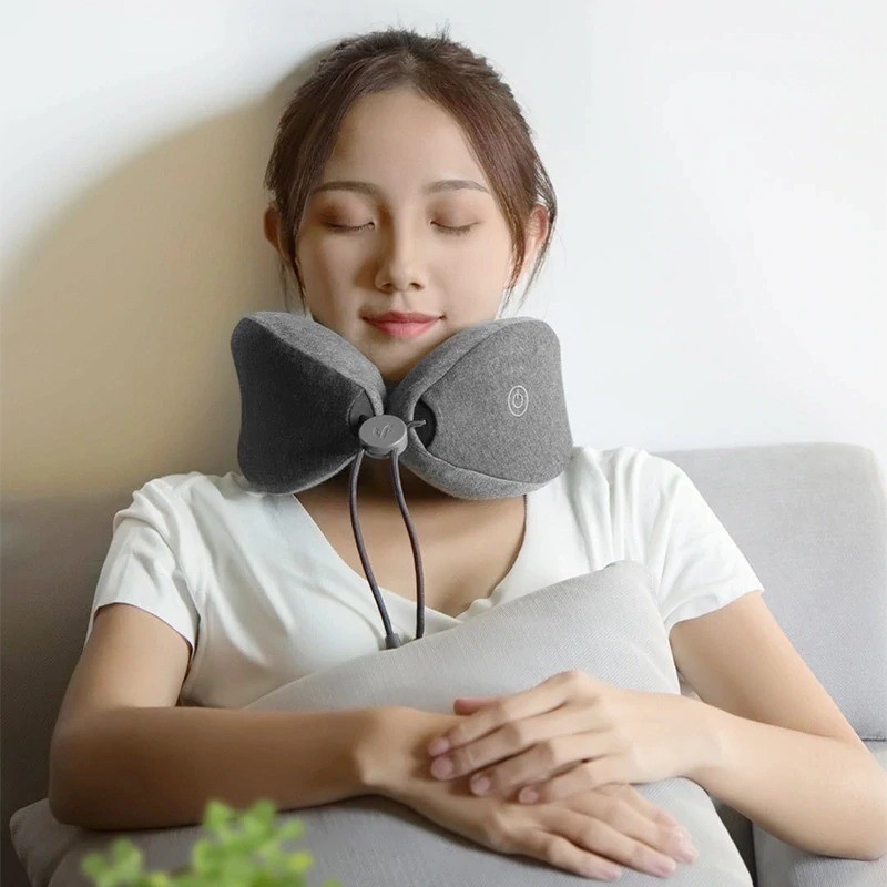 [CAM KẾT CHÍNH HÃNG] Gối massage cổ Xiaomi LR-S100 - Gối kê cổ Xiaomi - Gối tựa Xiaomi