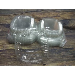 COMBO 100 HỘP NHỰA ĐỰNG BÁNH TAI GẤU HH129 11.5 X 11 X 7 CM