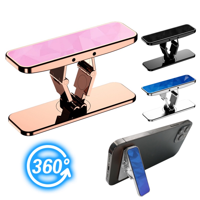 Giá đỡ điện thoại/máy tính bảng HDOORLINK bằng kim loại có thể xoay 360 độ để bàn tiện lợi