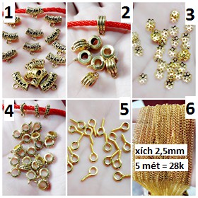 Charm sỉ : 50g = 23k / 1 gói [ charm giá sỉ rẻ ]